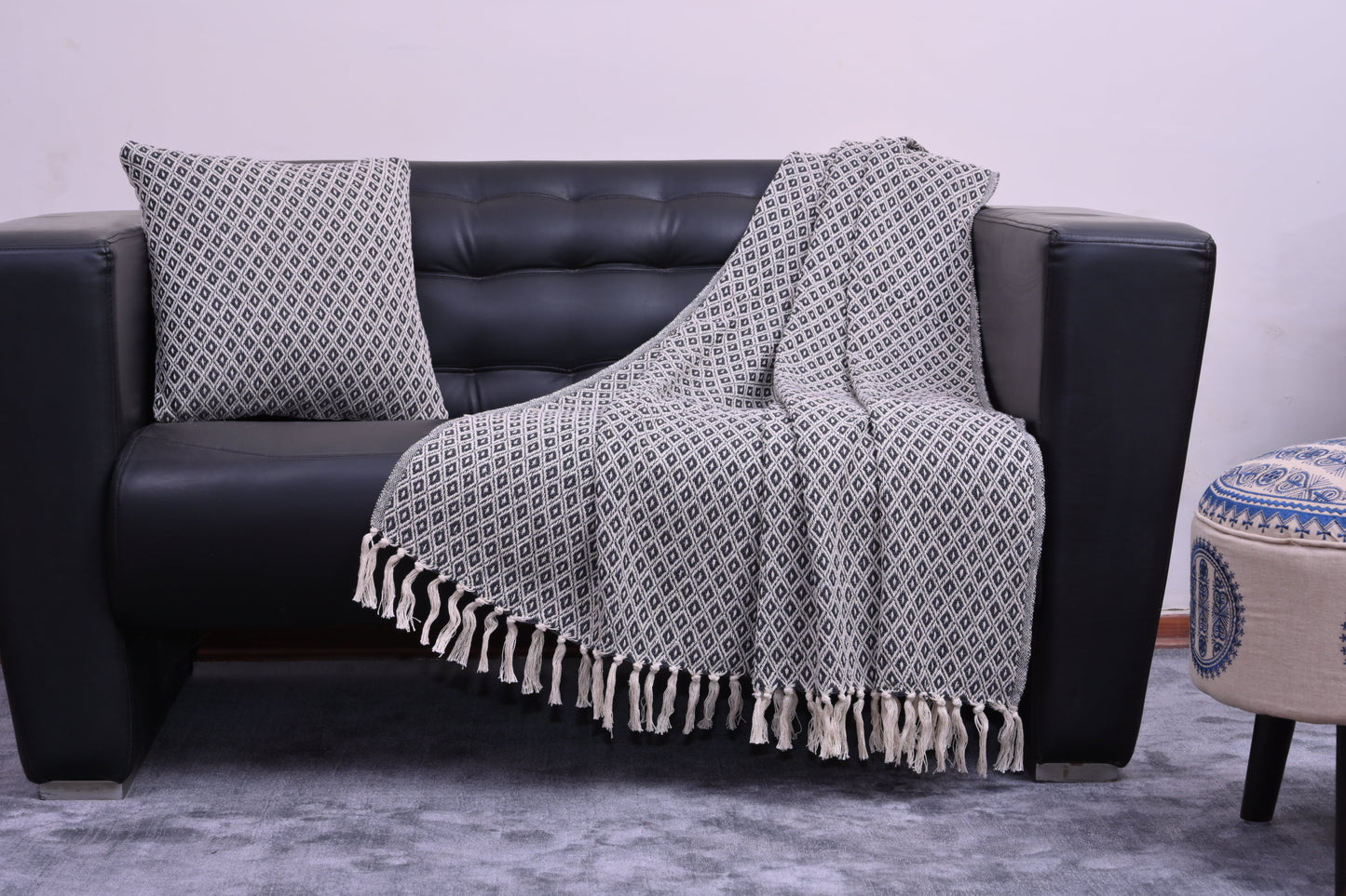 Cotton Handwoven Throw