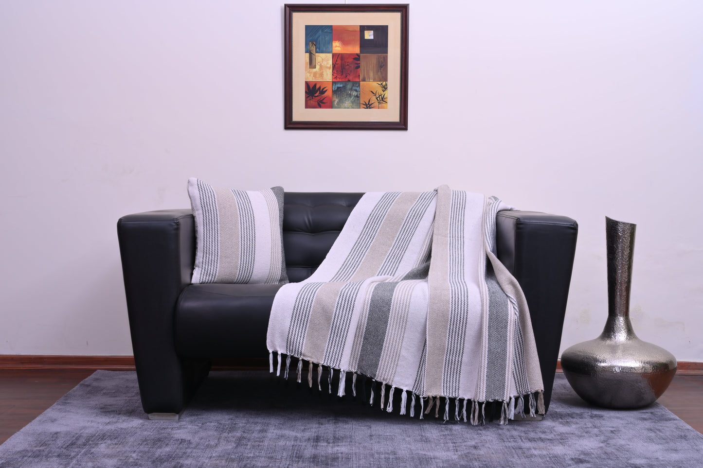 Cotton Handwoven Throw