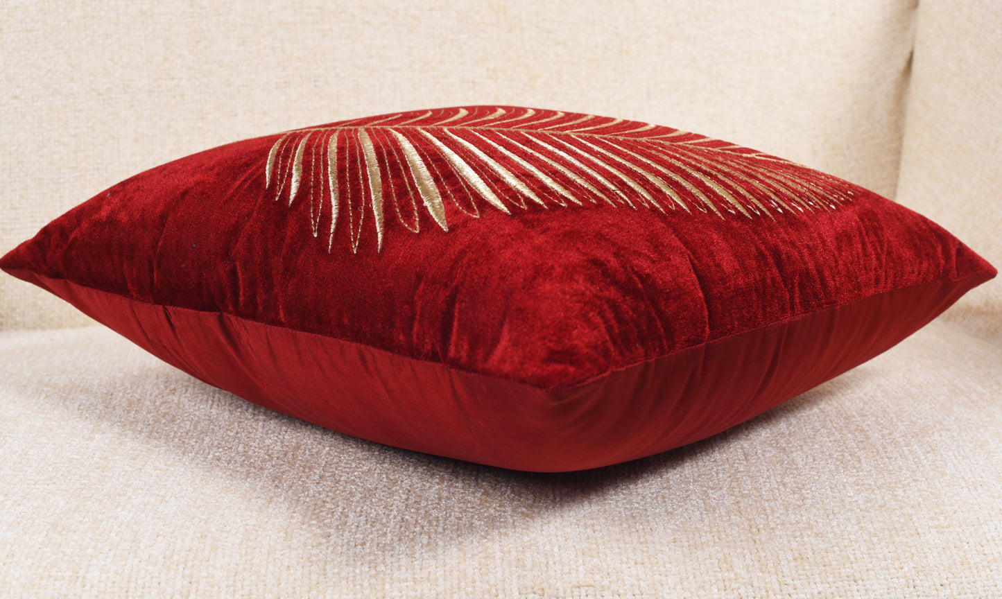 marron-Rojos-Hecho a máquina-Poliéster