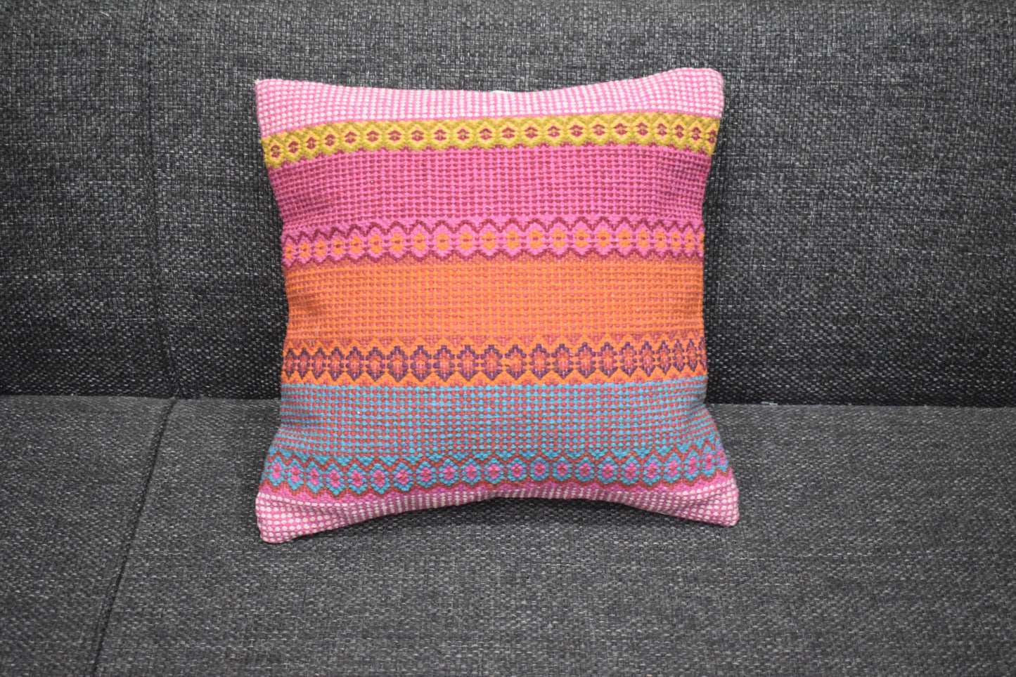 Cotton Kilim Cushion Cover