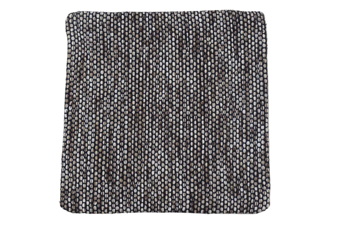 Funda de cojín IC13317 marrones y beige 40 × 40 cm