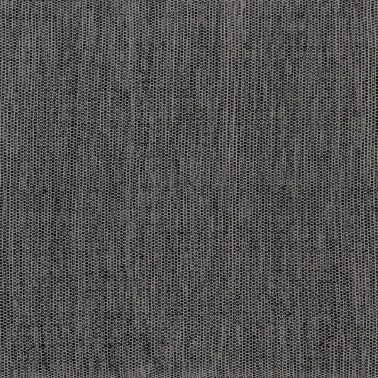 Alfombra de algodón con borde carbón IC15652 Negro/Blanco