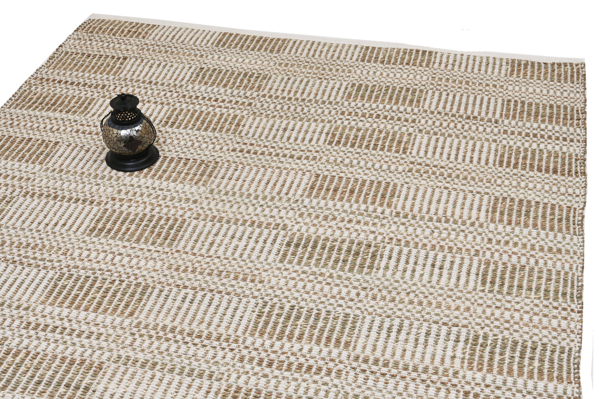 Alfombra de Seagrass Borde Acabado IC18403 Natural