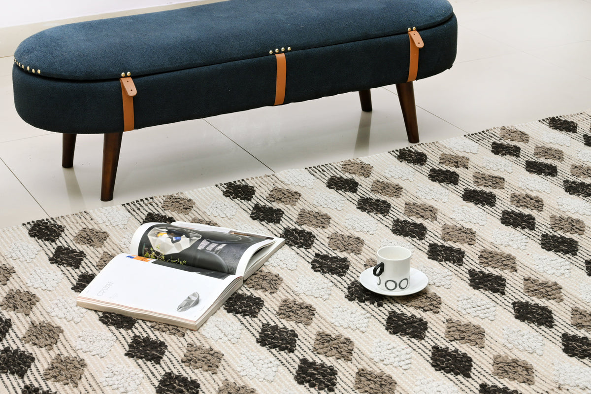 Alfombra IC17762 marrones beige - vista 6