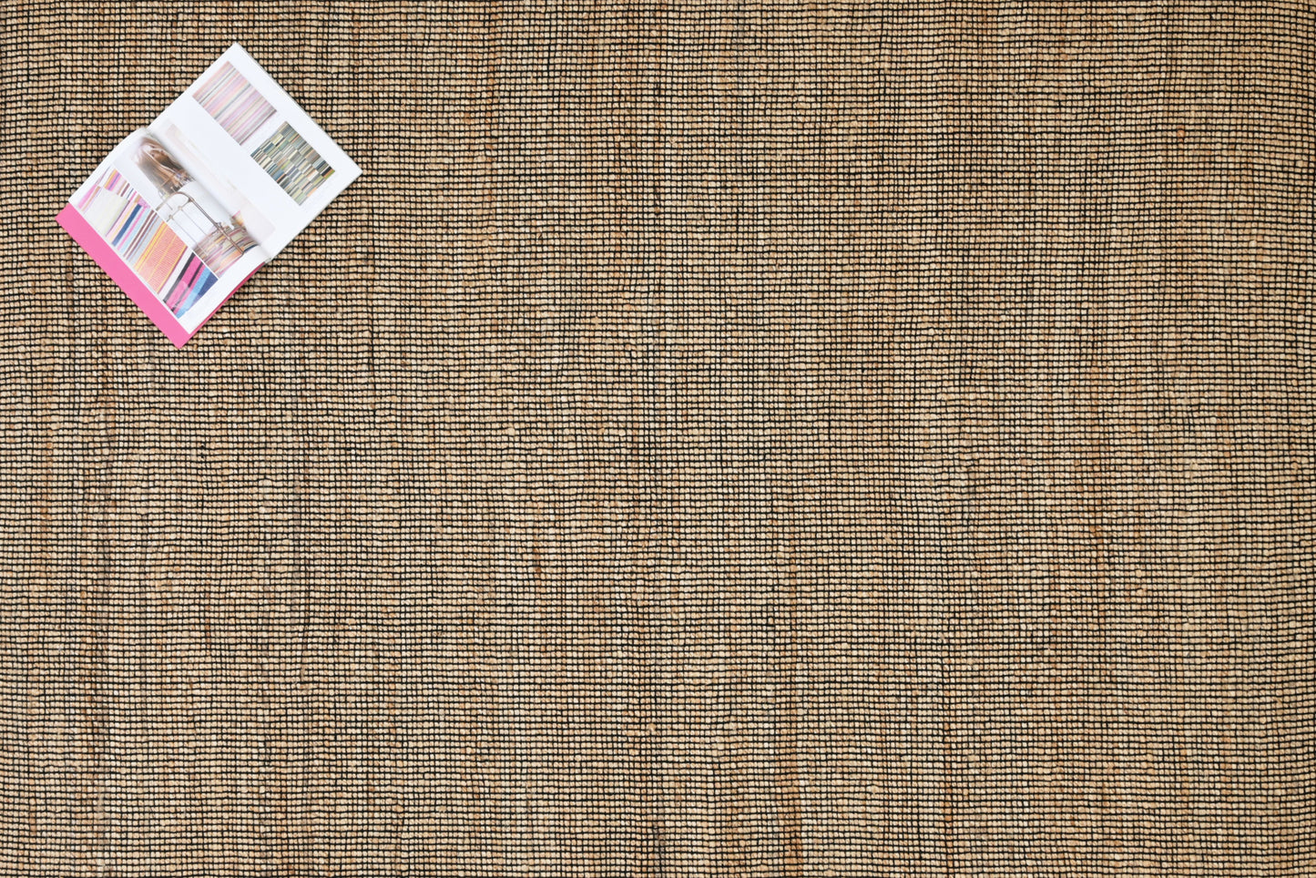 Dhurrie de Yute Tejido a Mano – Borde Rematado