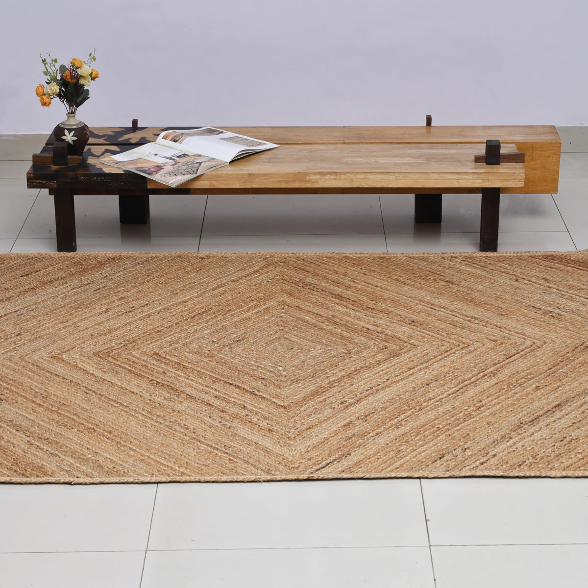 Alfombra de Yute IC18599 natural - vista 6