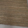 Alfombra a Rayas de Sarkanda Borde con Acabado Spray IC17797 Verde