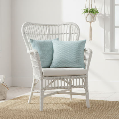 2 cushions on chair