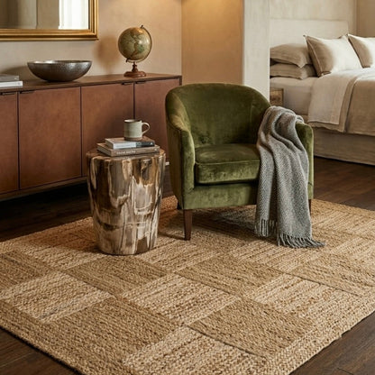 Alfombra de Yute Trenzado IC18598 Natural