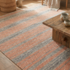 Alfombra Kilim de Algodón Borde Acabado IC15032 Naranja