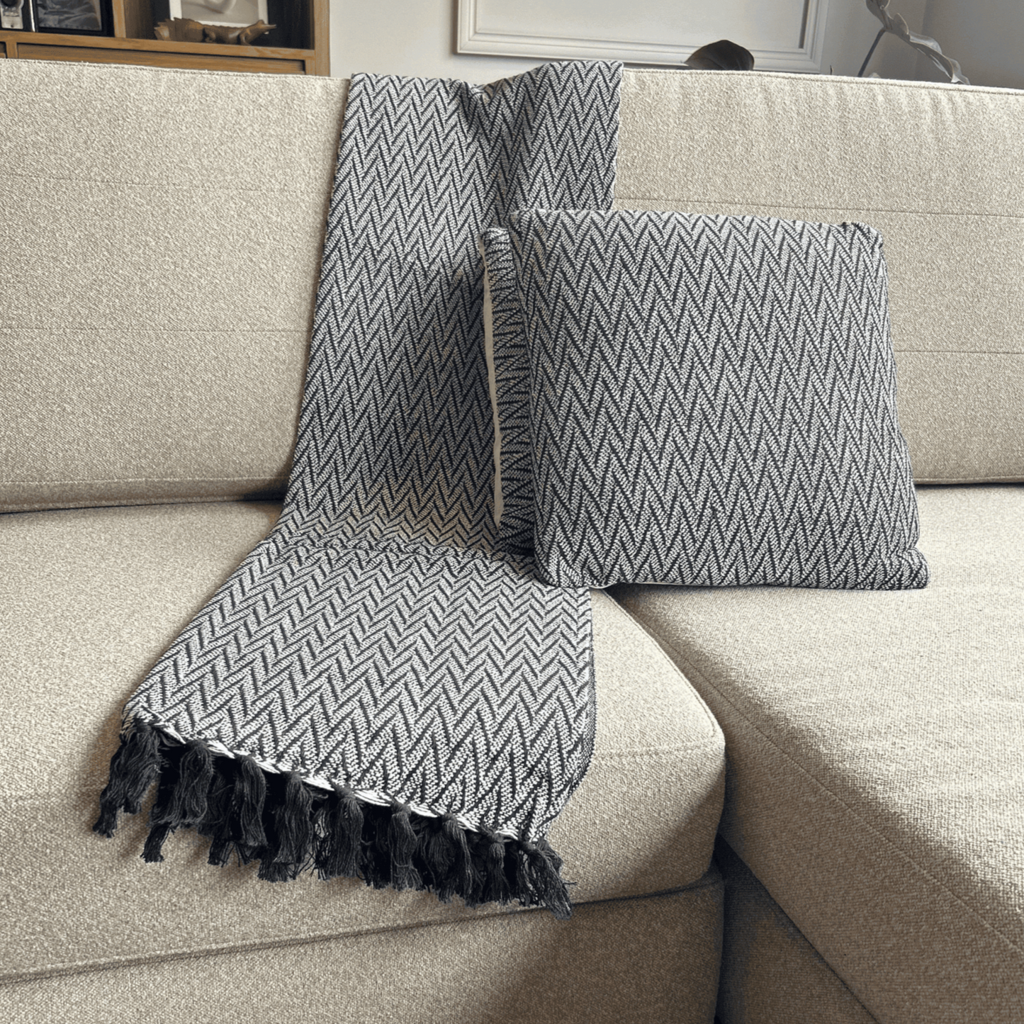 Cotton Handwoven Throw