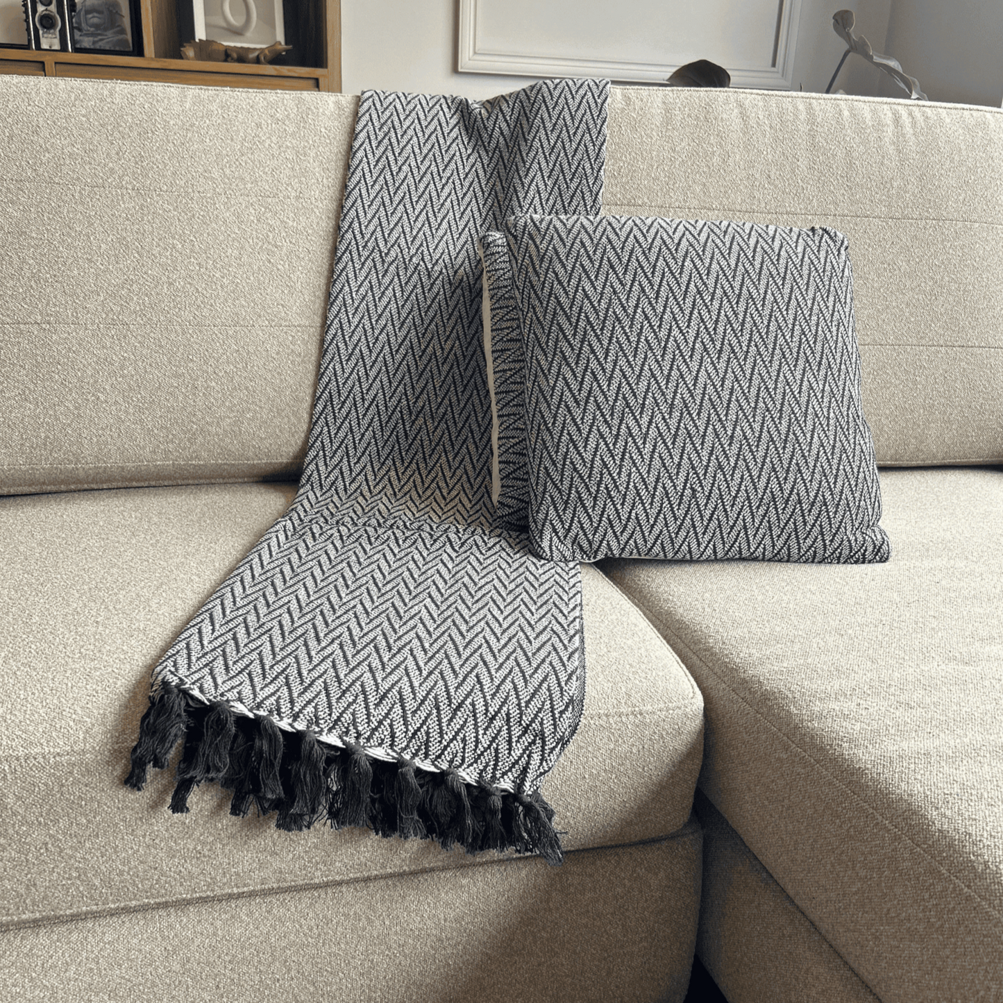 Cotton Handwoven Throw