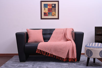 Cotton Handwoven Throw