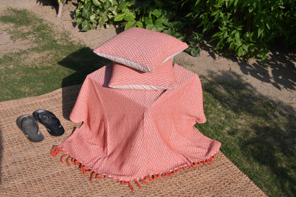 Cotton Handwoven Throw