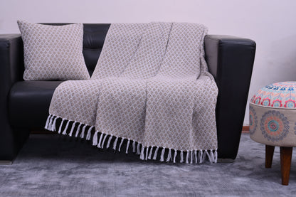 Cotton Handwoven Throw