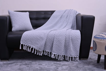 Cotton Handwoven Throw