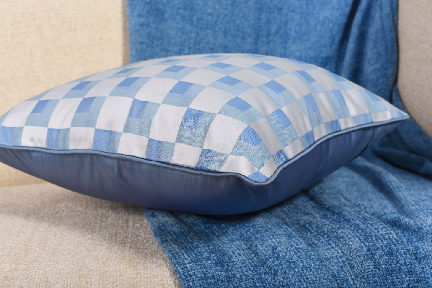 Funda de Cojín de Algodón Estilo Vintage