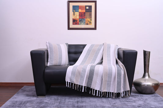 Cotton Handwoven Throw