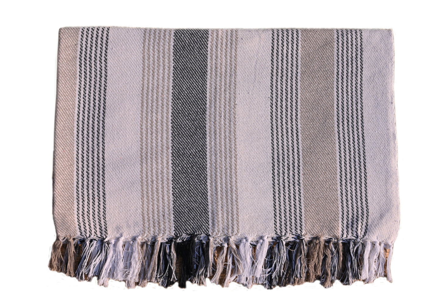 Cotton Handwoven Throw