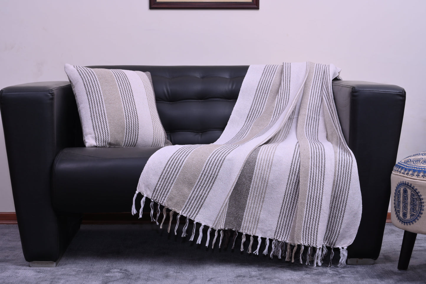 Cotton Handwoven Throw