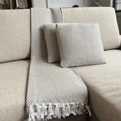 Cotton Handwoven Throw