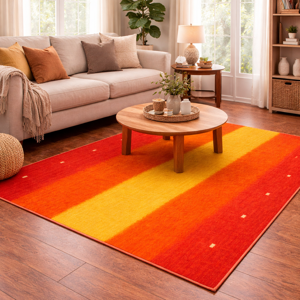 Alfombra Gabbeh DIC44 rojo - vista 5
