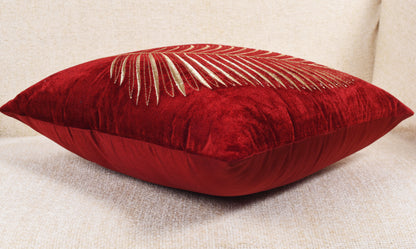 marron-Rojos-Hecho a máquina-Poliéster