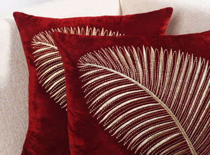 marron-Rojos-Hecho a máquina-Poliéster