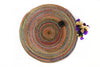 Round Jute Chindi Rug