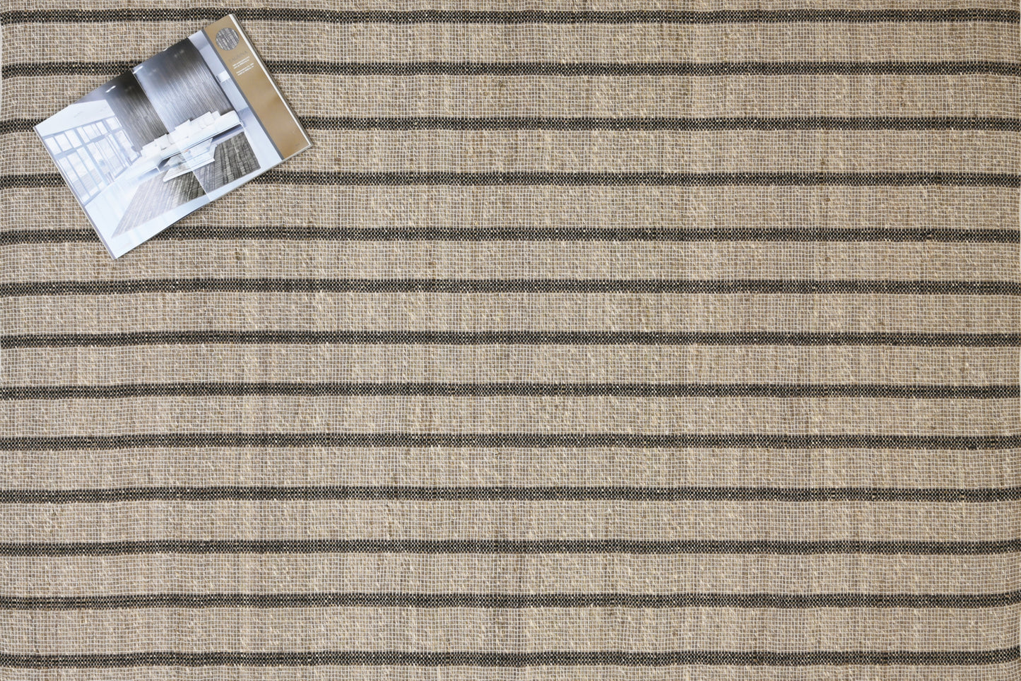 Alfombra de Sea Grass a Rayas – Borde Acabado