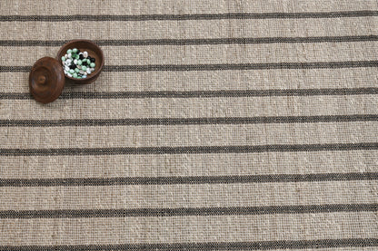 Alfombra de Sea Grass a Rayas – Borde Acabado