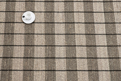 Seagrass Checkered Rug – Hemmed Edge