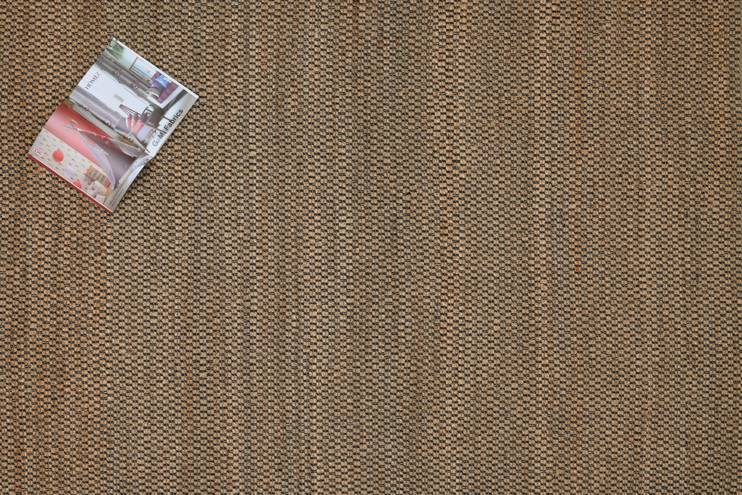 Jute Chess Rug – Hemmed Edge