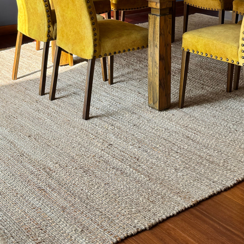 Alfombra de Yute Borde Acabado IC17307 Natural