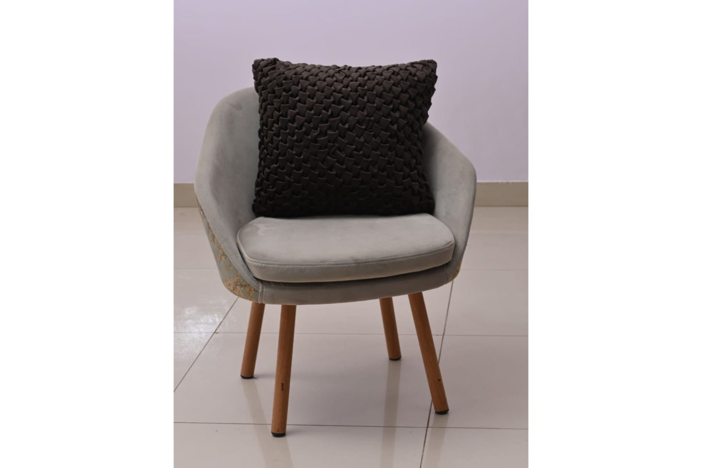 Funda de Cojín con Diseño Panal