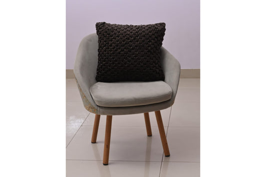 Funda de Cojín con Diseño Panal