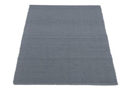 Tapete de playa tejido a mano Ashen Flame en Gris