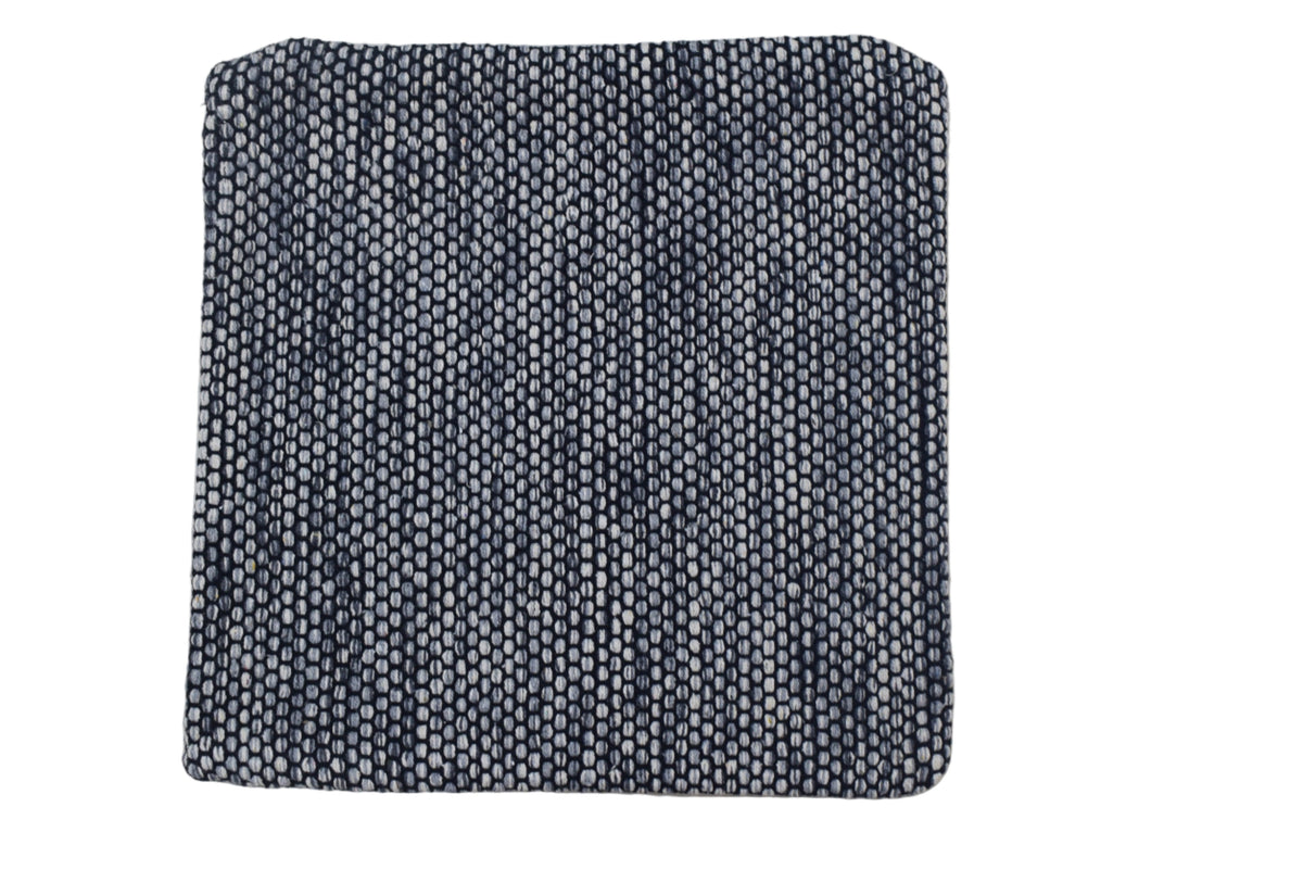 Funda de cojín IC12583 grises y plateado 40 × 40 cm