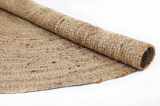 Alfombra Redonda de Yute IC12606 Natural