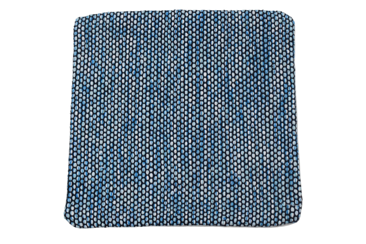 Funda de cojín IC13432 azul 40 × 40 cm