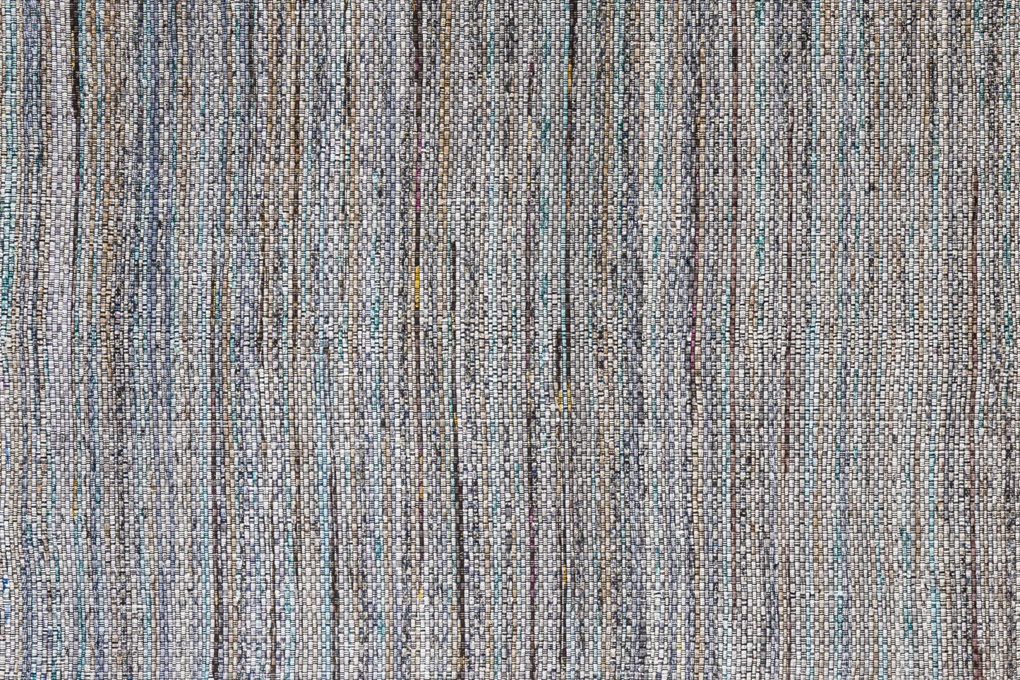 Alfombra Chindi Estampada Multicolor con Borde