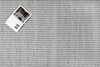Alfombra de Hilo PET Reciclada y Resistente IC17729 Grises/Plateado