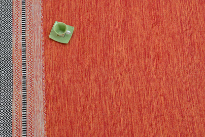 Alfombra Kilim de Algodón – Con Dobladillo Terminado