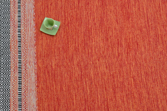 Alfombra Kilim de Algodón – Con Dobladillo Terminado