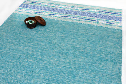 Alfombra Kilim de Algodón – Con Dobladillo Terminado