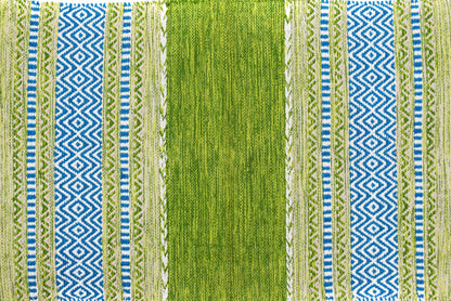 Alfombra Kilim de Algodón – Con Dobladillo Terminado