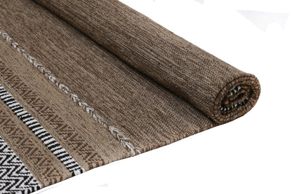 Alfombra Kilim de Algodón – Borde Acabado