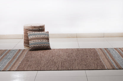 Alfombra Kilim de Algodón – Borde Acabado