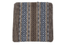 Funda de cojín IC14492 marrones y beige 40 × 40 cm