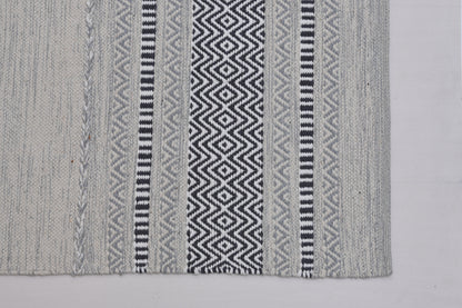 Alfombra Kilim de Algodón – Con Dobladillo Terminado